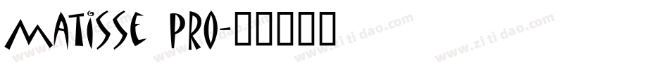 matisse pro字体转换